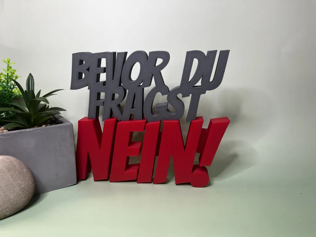 3D Sprüche & Schilder – Humorvolles Design mit Charakter